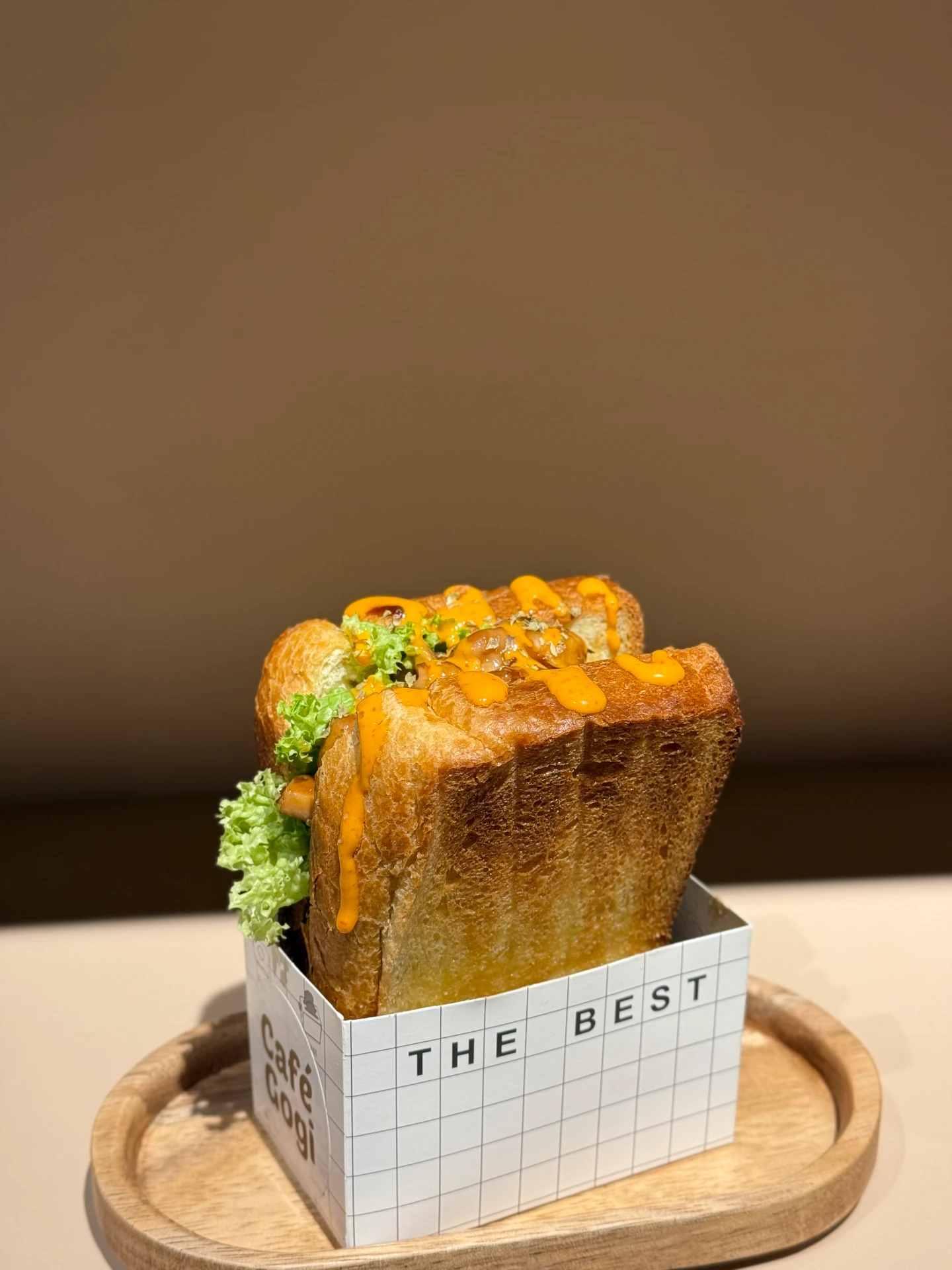 Korean egg toast with beef bulgogi